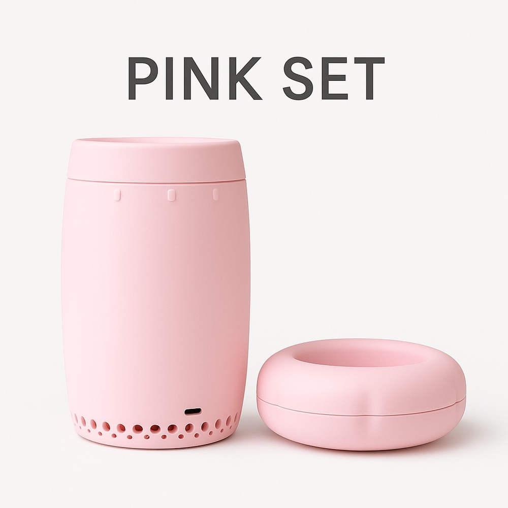Scentsy Pink Diffuser Bundle – Go & Air Solo + Mystery Pods